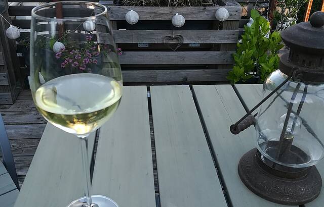 Terrassen-Wein zuhause