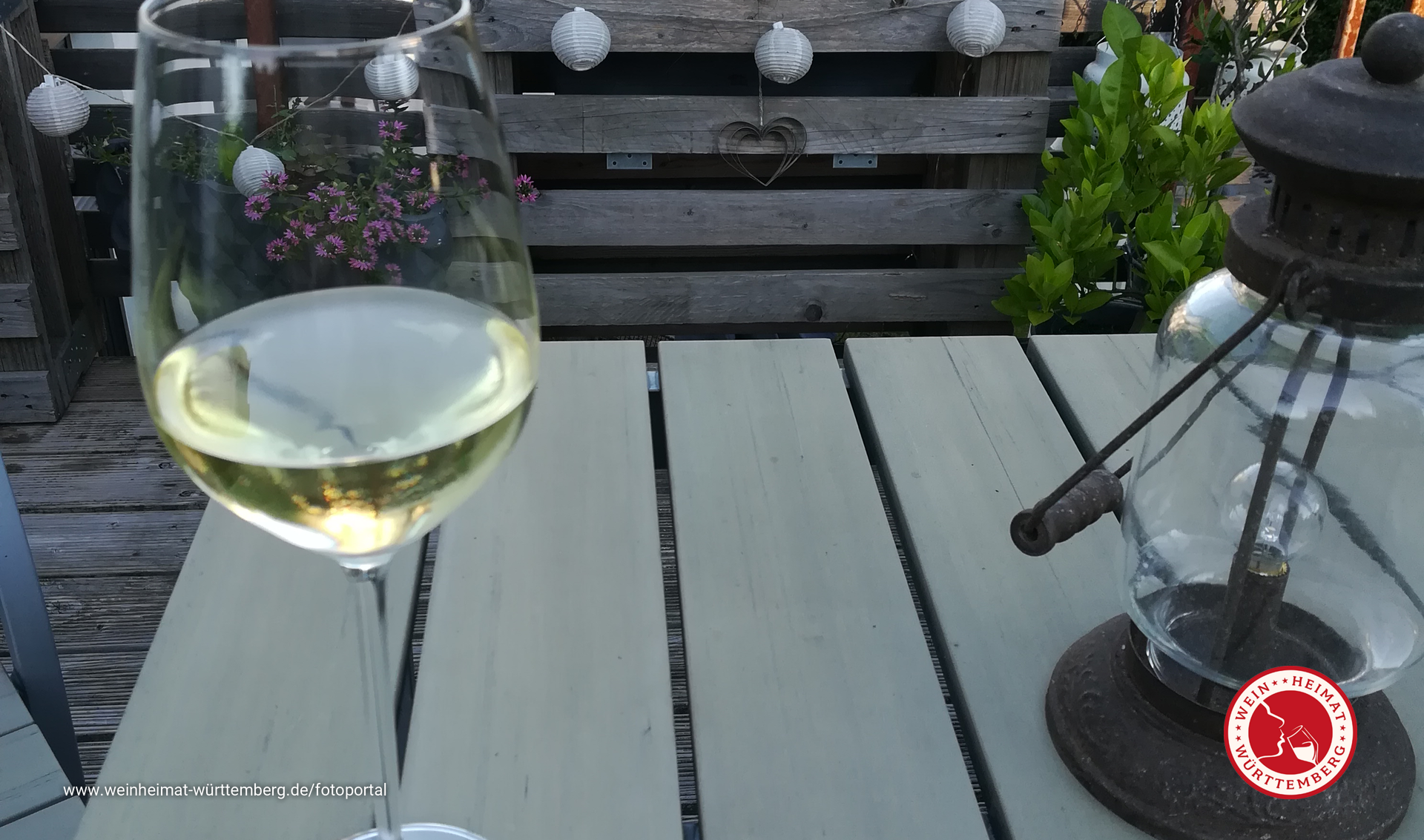 Terrassen-Wein zuhause